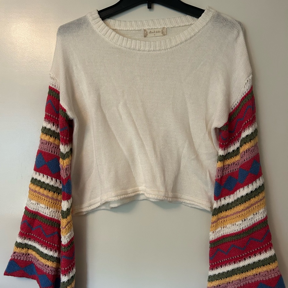 Altar'd State Classic White Sweater